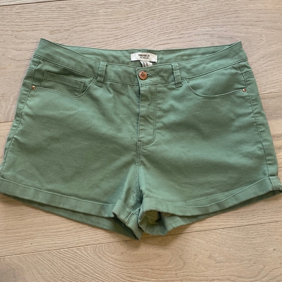 Forever 21 Pants - Forever 21 sage green shorts